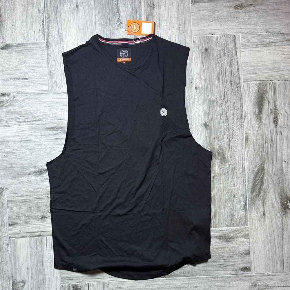 Stylish Black Sleeveless Tank Top